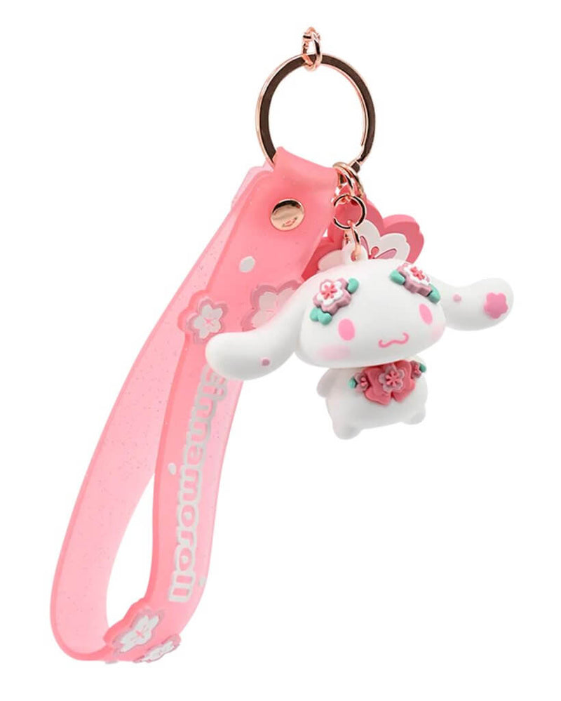 HELLO KITTY - Keychain w/handstrap - Sakura