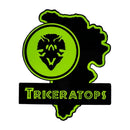Jurassic Park - Triceratops Map Enamel Pin
