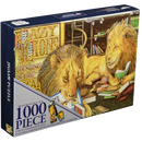 Animalia - Lazy Lions 1000pc Collector Jigsaw