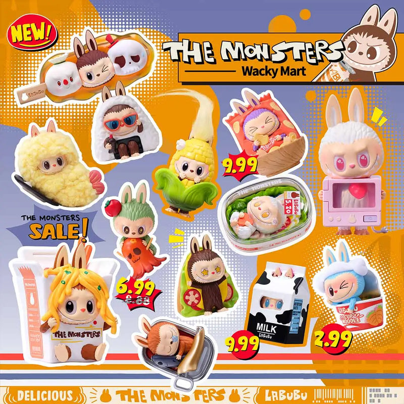 POP MART - The Monsters - Wacky Mart Series Figures Blind Box