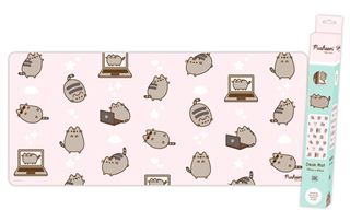 Pusheen - Pink Pattern - XXL Gaming Mat