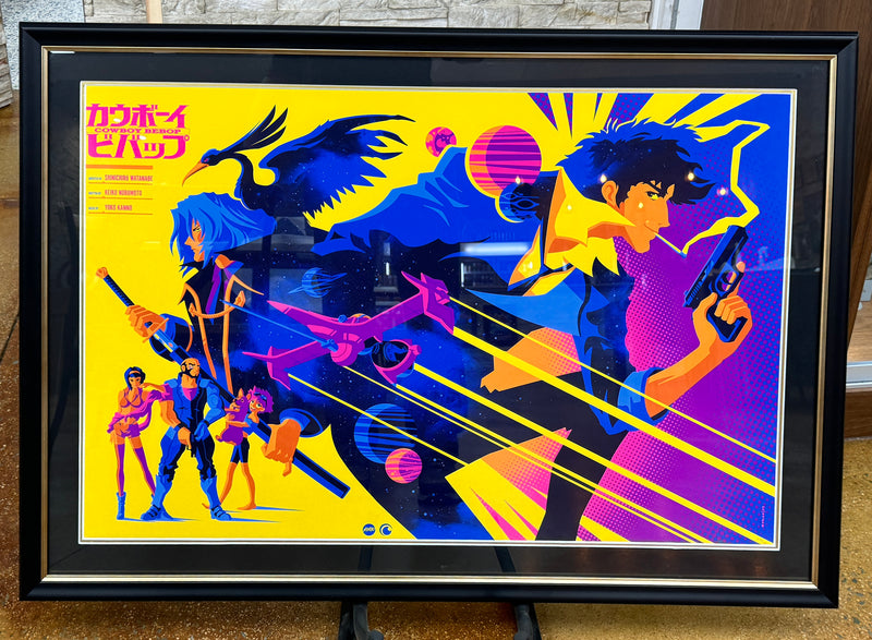 Cowboy Bebop SDCC'23 Mondo Print Frame