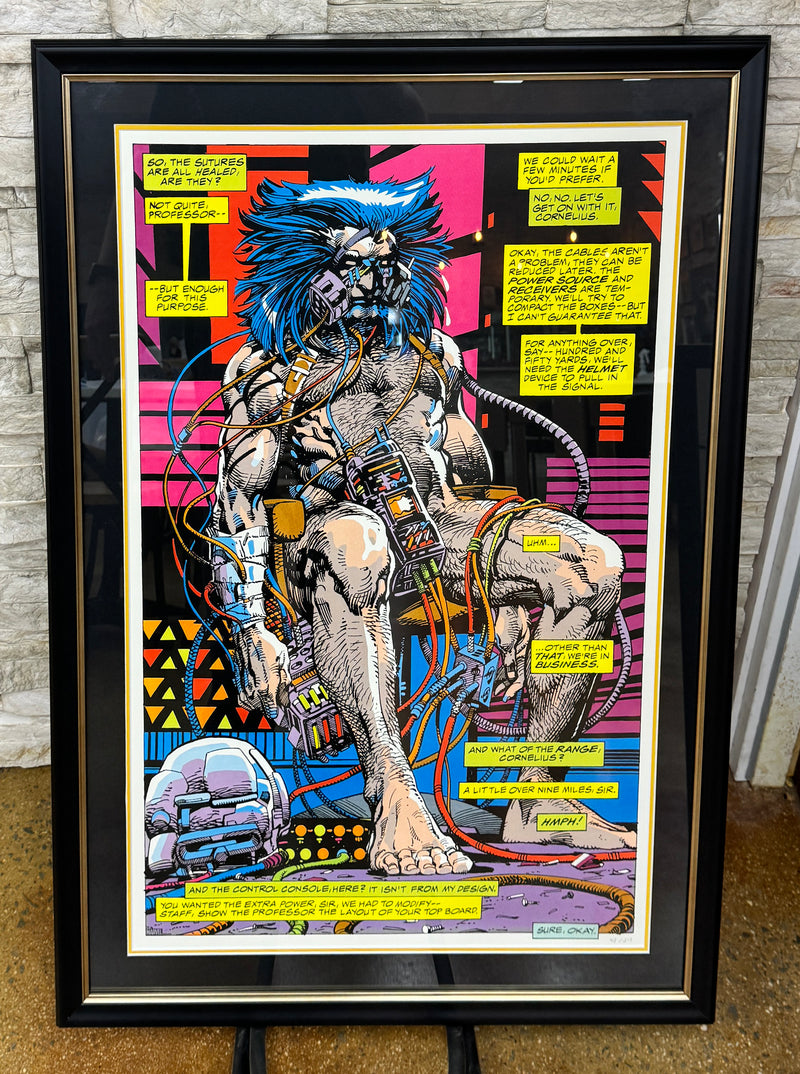 Weapon X SDCC'23 Mondo Print Frame