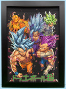 JACE Art Anime/Animation FOIL Frames (Jackson Caspersz)