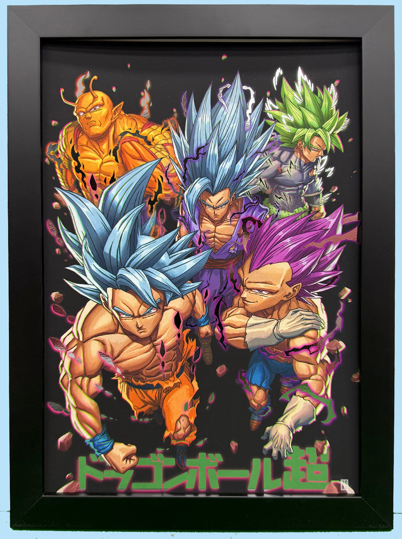 JACE Art Anime/Animation FOIL Frames (Jackson Caspersz)