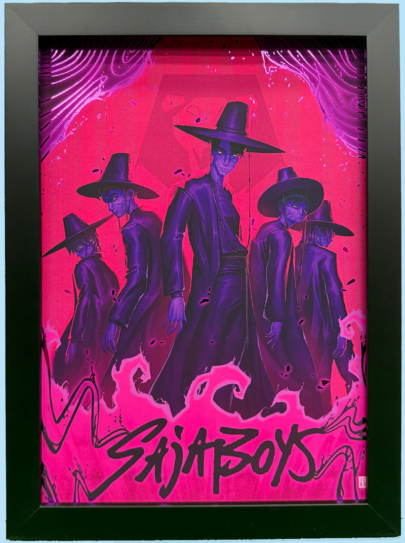 JACE Art Anime/Animation FOIL Frames (Jackson Caspersz)
