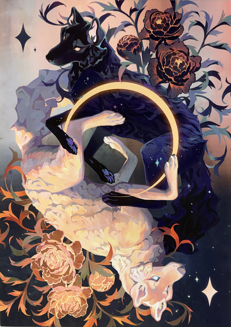 Clockbirds Art: Framed Prints