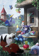 Clockbirds Art: Framed Prints