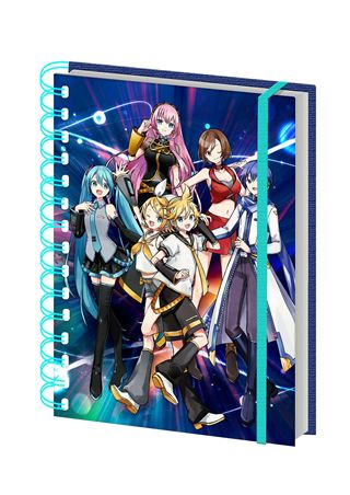 Hatsune Miku - Group - A5 Wiro Notebook