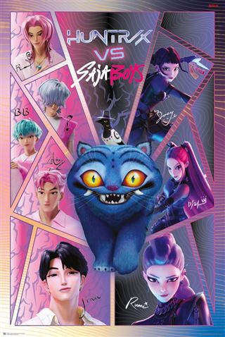 Poster K-POP Demon Hunters Display (AAPOSTER)