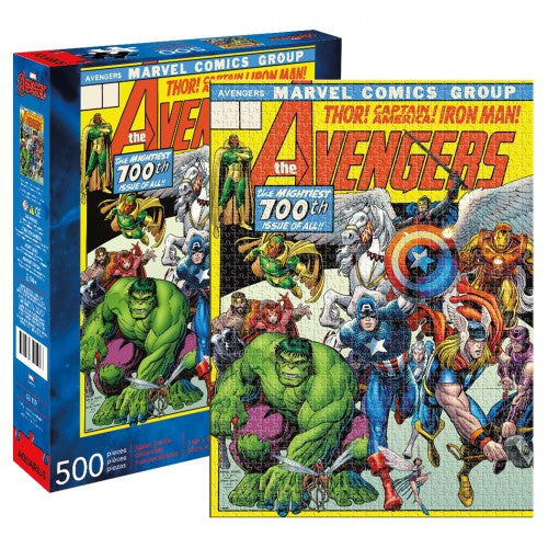 Marvel - Avengers Cover 500pc Puzzle