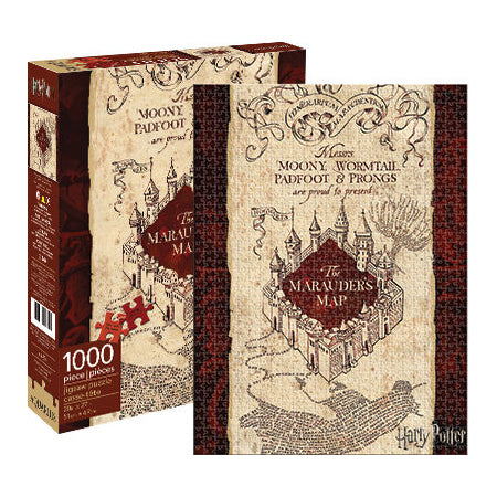 Harry Potter Marauders Map Puzzle 1,000 pieces