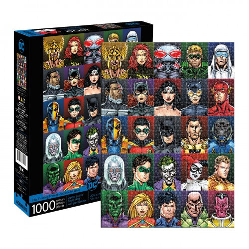 DC Comics Faces 1000pc Puzzle