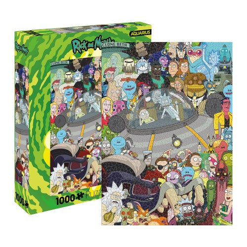 Rick & Morty – Cast 1000pc Puzzle