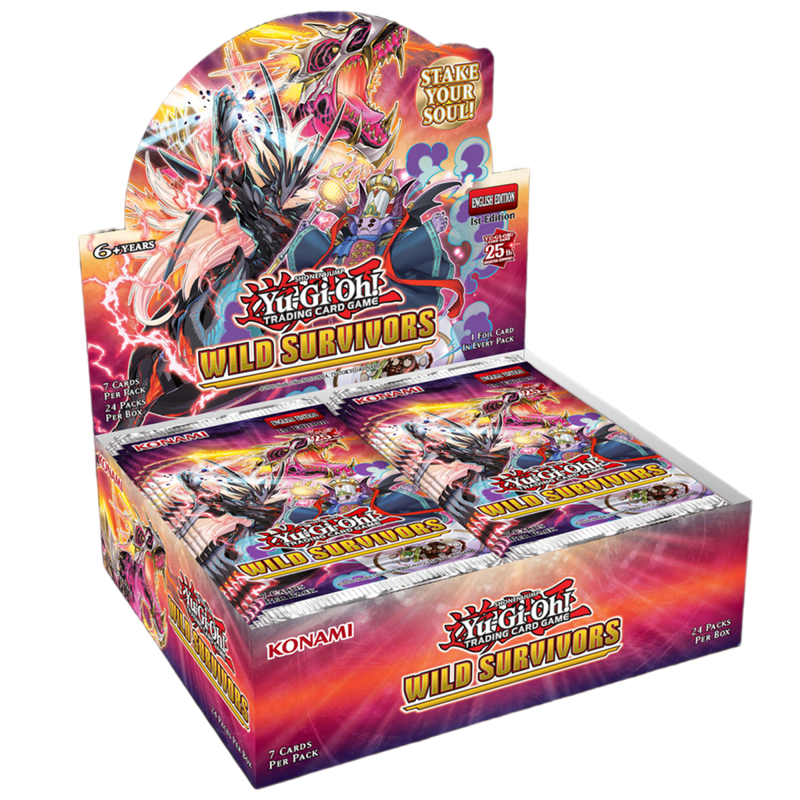 Yu-Gi-Oh! - Wild Survivors Booster 24c CDU