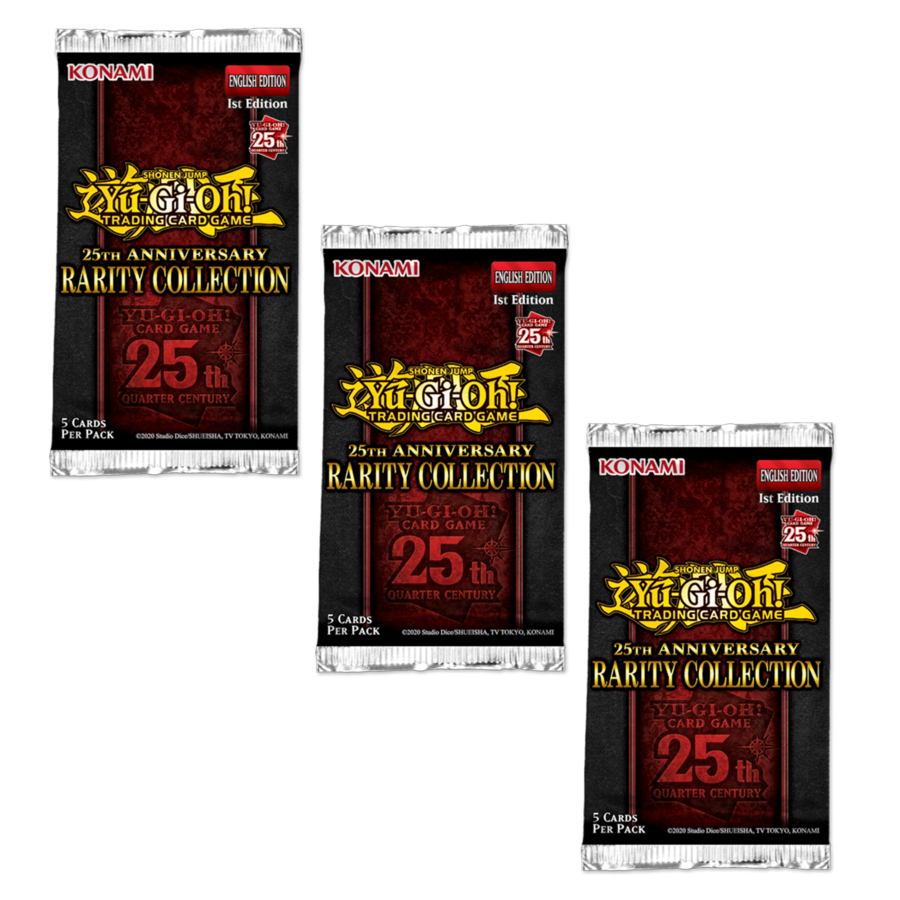 Yu-Gi-Oh - 25th Anniversary Rarity Collection 3-Pack Tuckbox