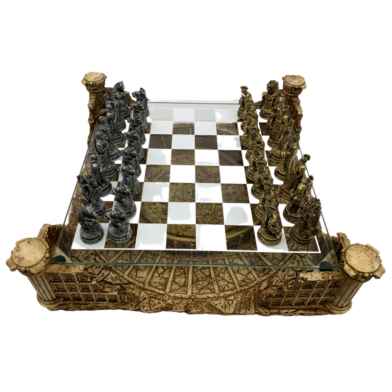 Dal Rossi Roman Colosseum Chess Set