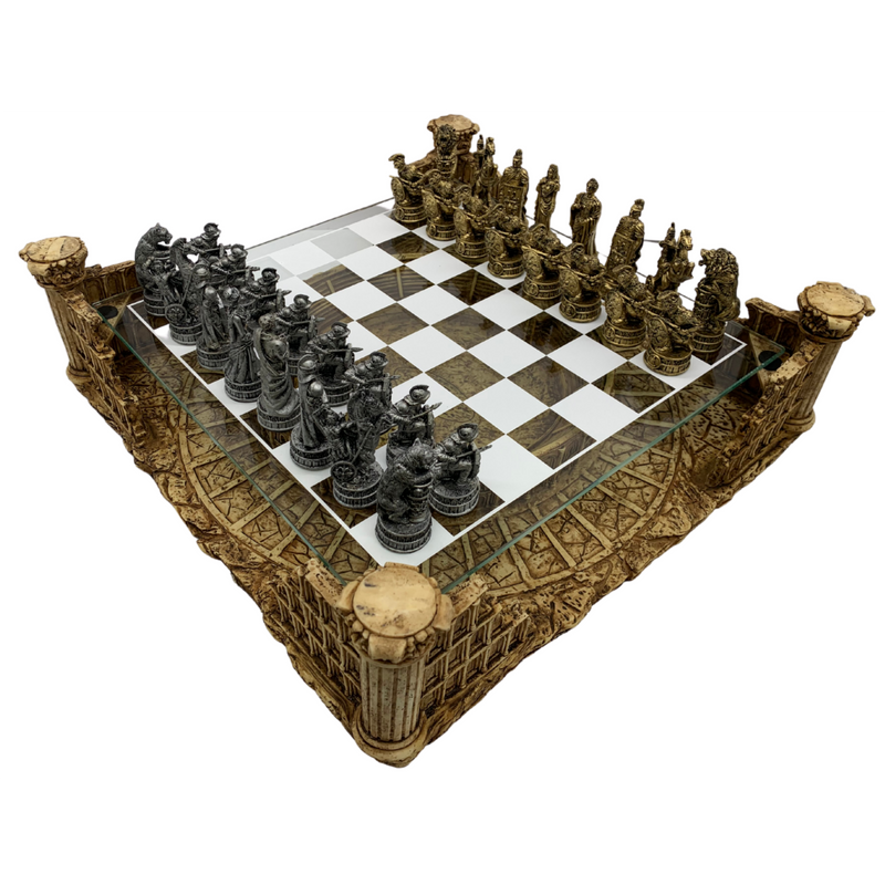 Dal Rossi Roman Colosseum Chess Set