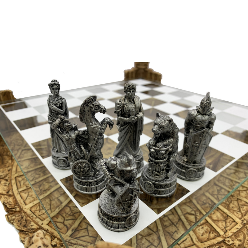 Dal Rossi Roman Colosseum Chess Set