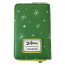Dr Seuss - Santa Grinch & Max Zip Around Wallet