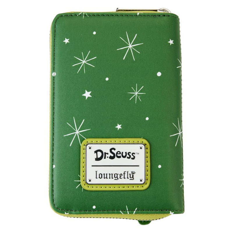 Dr Seuss - Santa Grinch & Max Zip Around Wallet