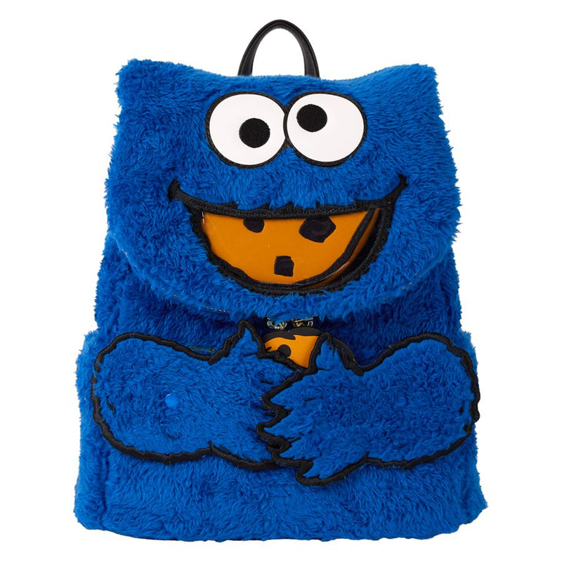 Sesame Street - Cookie Monster Plush Mini Backpack