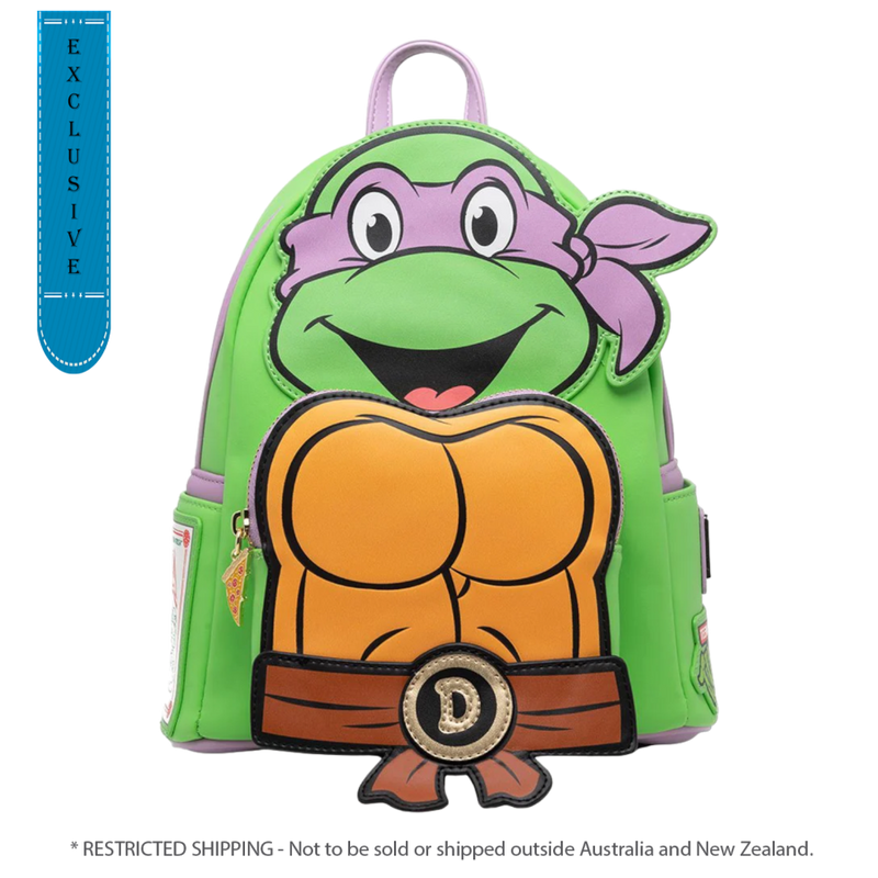 TMNT (TV'87) - Donatello Cosplay Mini Backpack