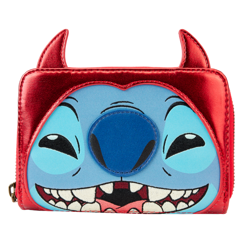 Disney - Stitch Devil Cosplay Zip Wallet