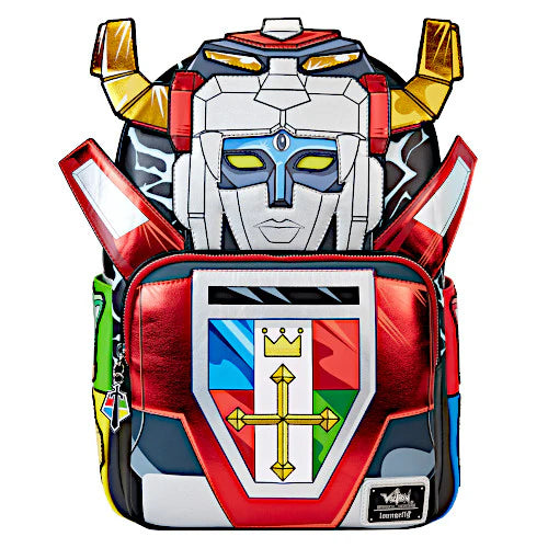 SDCC 2024 Loungefly  Limited Edition Voltron Light Up Full Size Backpack