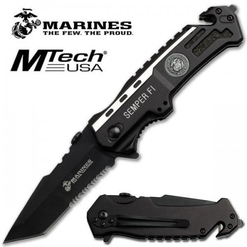U.S. Marines SEMPER FI Tactical Folding Knife