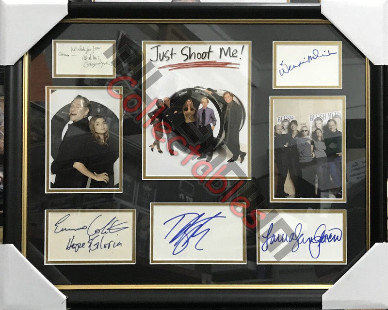 Just Shoot Me!  Cast Frame
