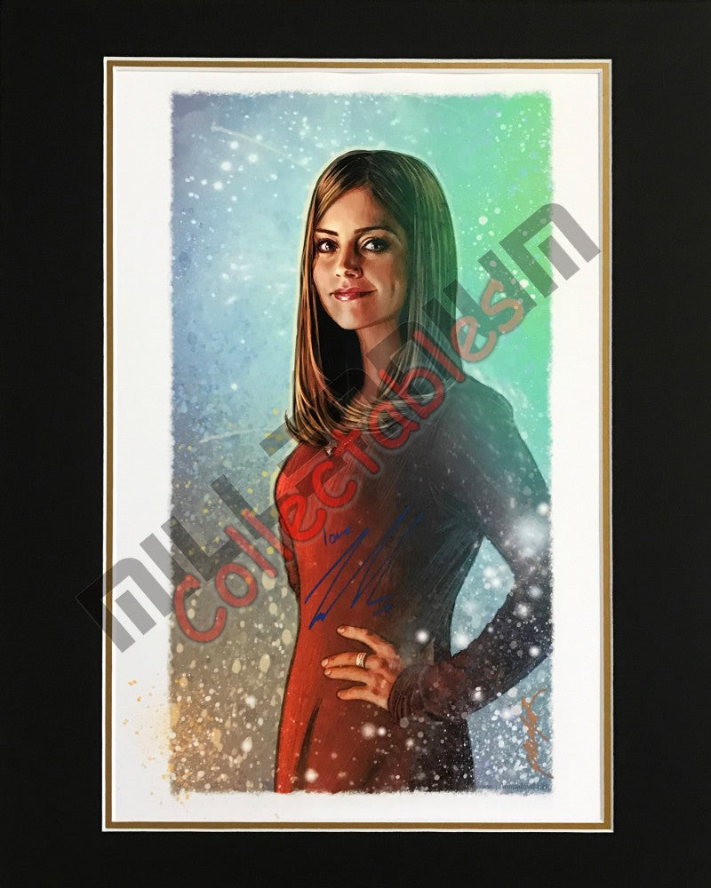 Jason Palmer Print - Clara Oswald - Doctor Who - Jenna Coleman