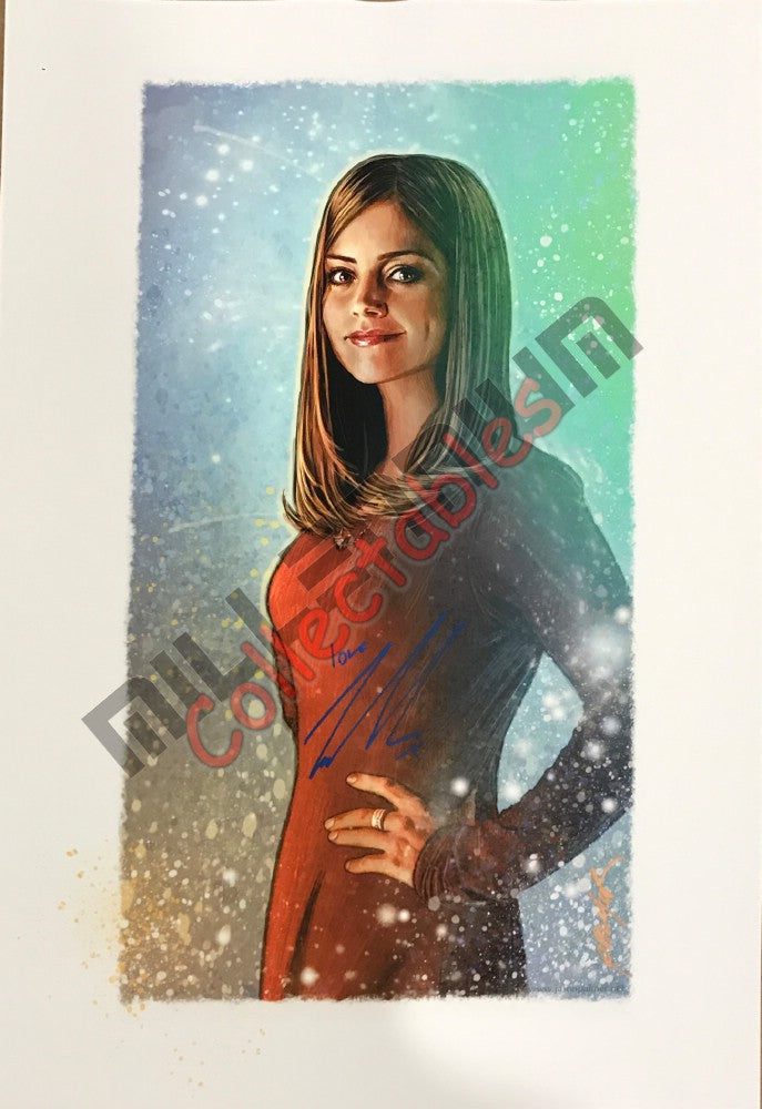 Jason Palmer Print - Clara Oswald - Doctor Who - Jenna Coleman