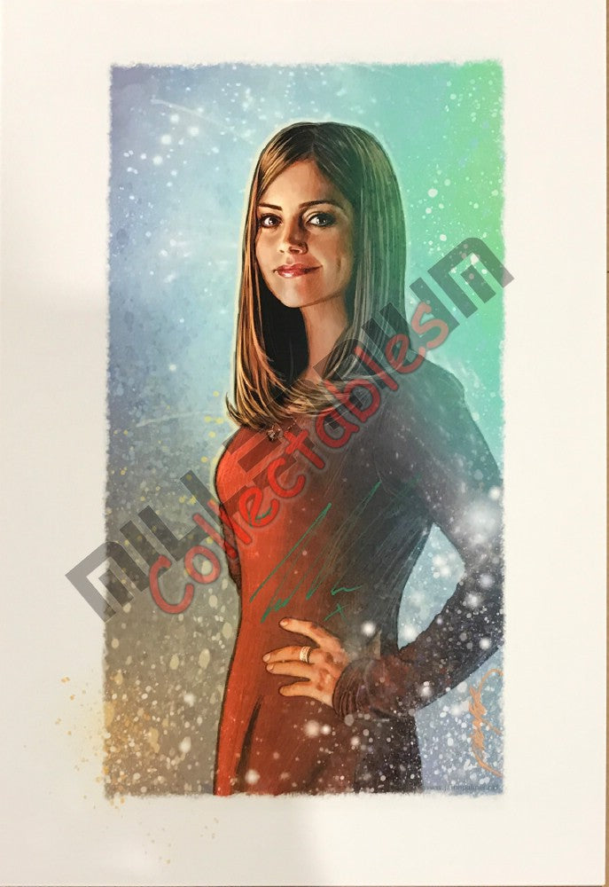 Jason Palmer Print - Clara Oswald - Doctor Who - Jenna Coleman