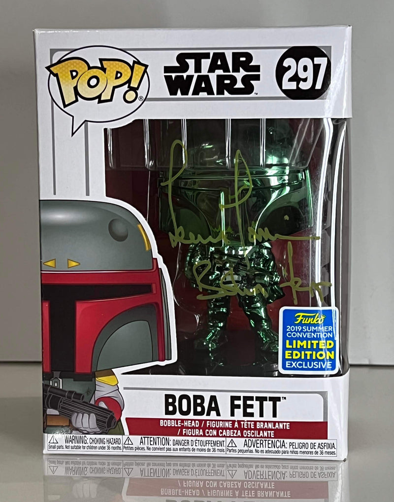 Star Wars - Boba Fett POP(297) 2019 Summer Convention Exclusive - Temuera Morisson