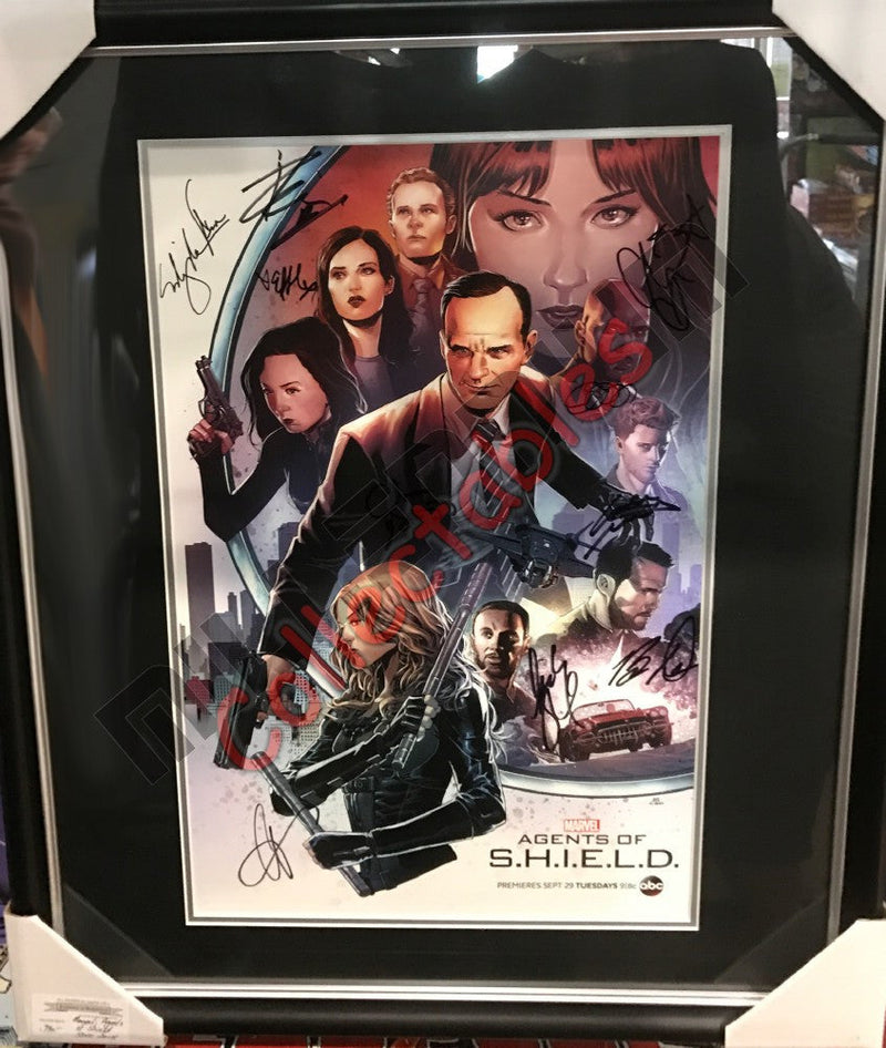 SDCC 2015 Exclusive Autographed Poster - MARVEL: Agents of S.H.I.E.L.D.
