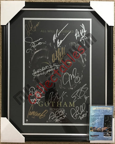 SDCC 2016 Exclusive Autographed Poster - Gotham