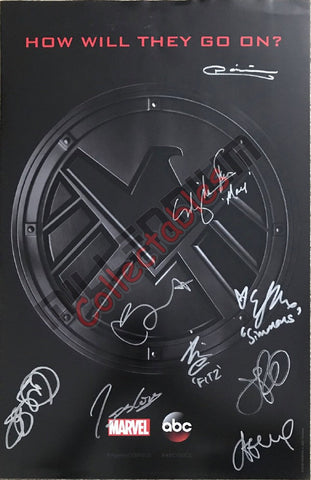 SDCC 2018 Exclusive Autographed Poster - Marvel: Agents of SHIELD