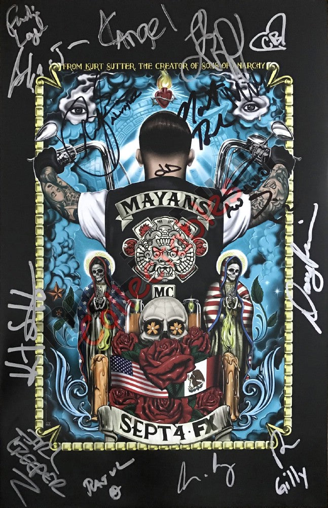 SDCC 2018 Exclusive Autographed Poster - Mayans MC