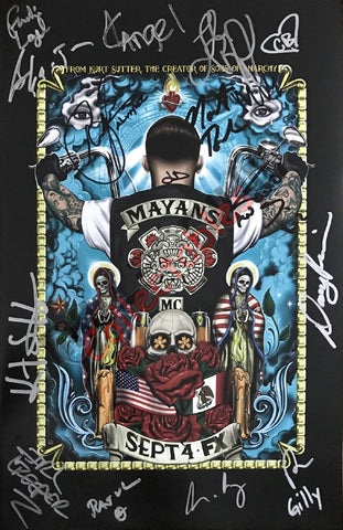 SDCC 2018 Exclusive Autographed Poster - Mayans MC