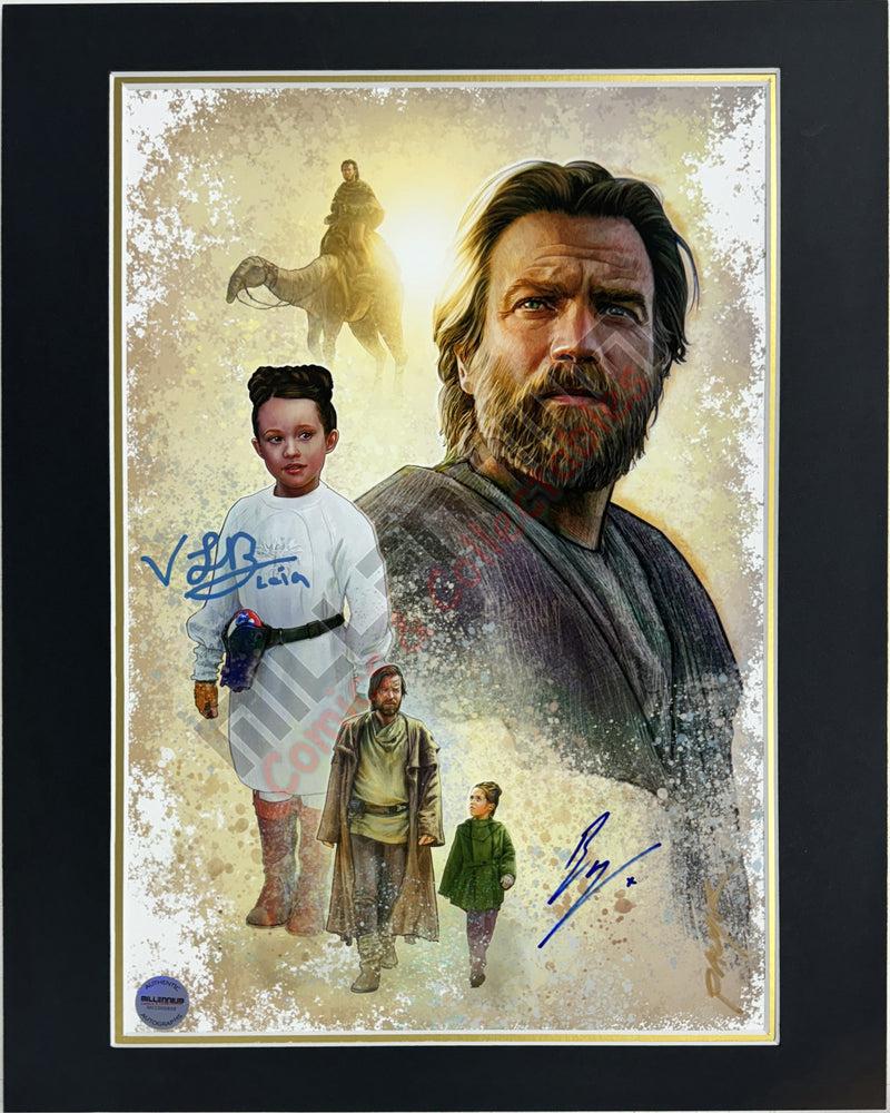 Jason Palmer Art Print - Ewan McGregor & Vivien Lyra Blair