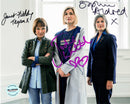 Jodie Whittaker & Janet Fielding & Sophie Aldred