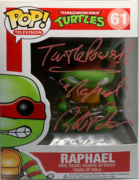 POP Vinyl - Teenage Mutant Ninja Turtles - Raphael (61) - Rob Paulsen