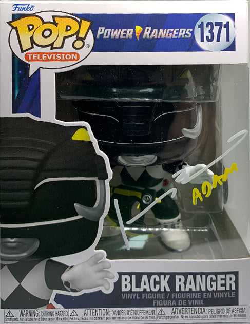 POP Vinyl - Power Rangers - Black Ranger (1371) - Johnny Yong Bosch