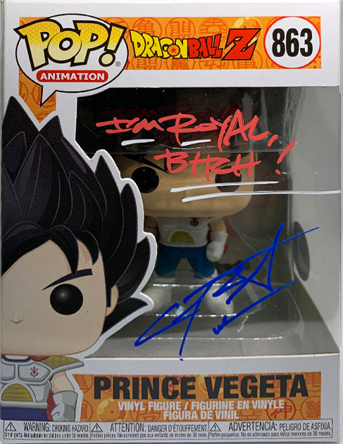 POP Vinyl - Dragonball Z - Prince Vegeta (863) - Christopher Sabat