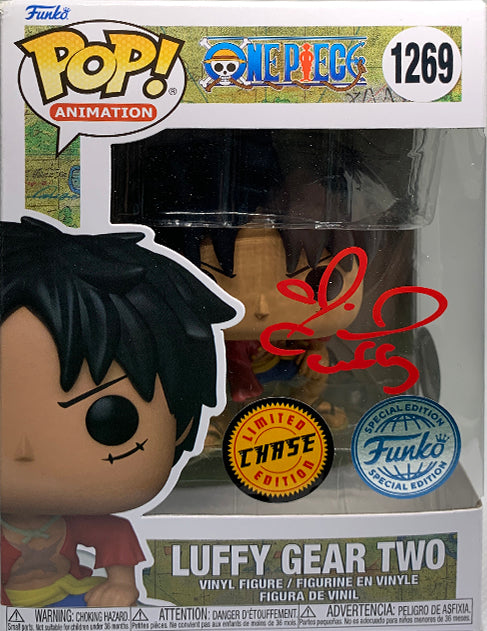 POP Vinyl - One Piece - Luffy Gear Two (CHASE) (1269) - Colleen Clinkenbeard