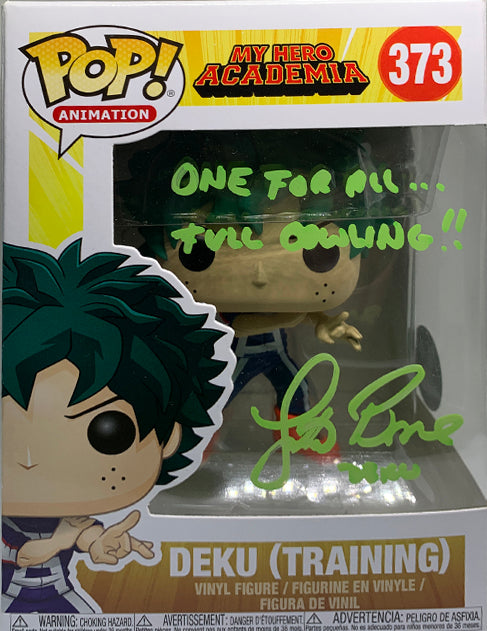 POP Vinyl - My Hero Academia - Deku (Training) (373) - Justin Briner