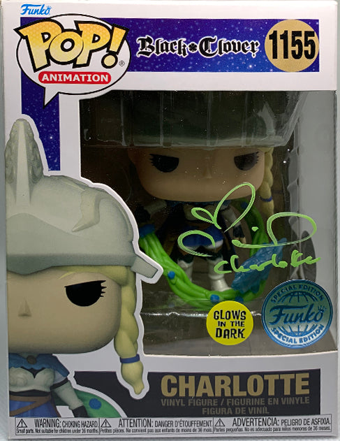 POP Vinyl - Black Clover - Charlotte (GITD) (1155) - Colleen Clinkenbeard