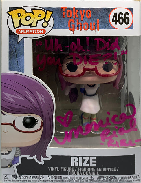 POP Vinyl - Tokyo Ghoul - Rize (466) - Monica Rial