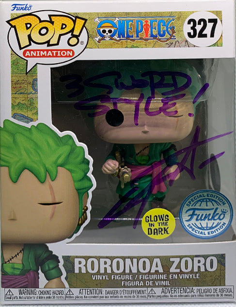 POP Vinyl - One Piece - Roronoa Zoro (GITD) (327) - Christopher Sabat